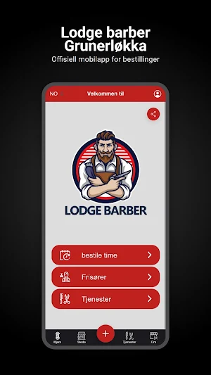 Lodge barber Grunerløkka Screenshot 0