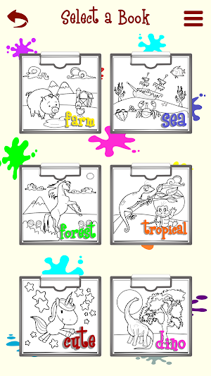 Kid Artist - Animals Coloring Screenshot 1