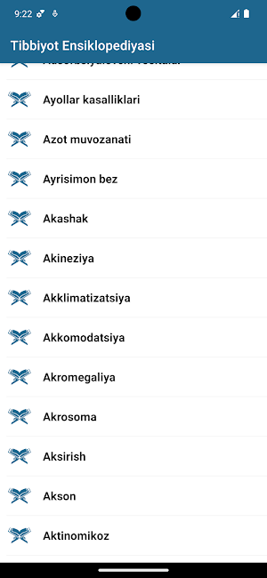 Tibbiyot Ensiklopediyasi Screenshot 3