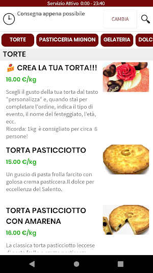 Pasticceria Colitta Screenshot 1