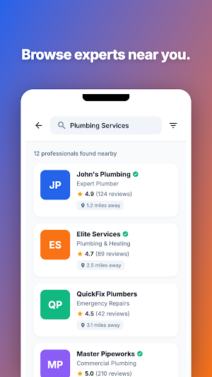 PostTender: Local Service Pros Screenshot 3