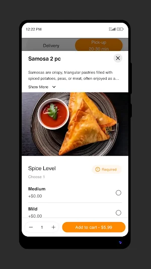 Karuwaa Nepali Indian Food Screenshot 2