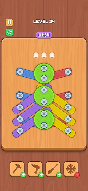 Screw Jam Puzzle: Nuts & Bolts Screenshot 2