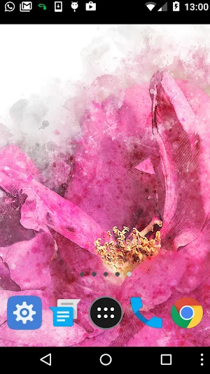 peony flower wallpaper Screenshot 1