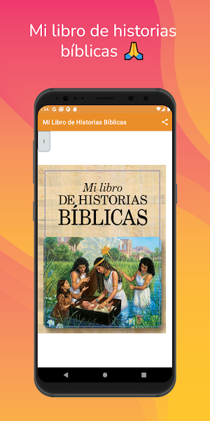 Mi libro de historias bíblicas Screenshot 0