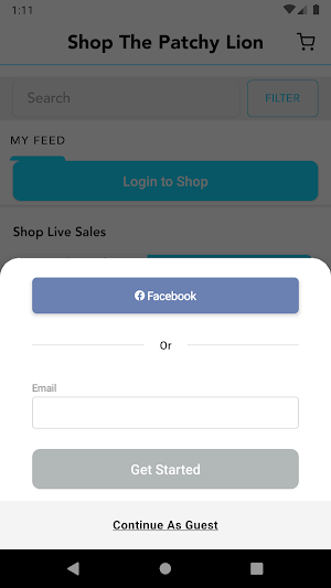Shop The Patchy Lion Screenshot 0