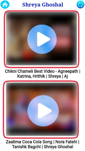 Shreya Ghoshal All Video Songs Screenshot 1