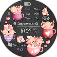 BFF20 - Bear & Cup Valentine