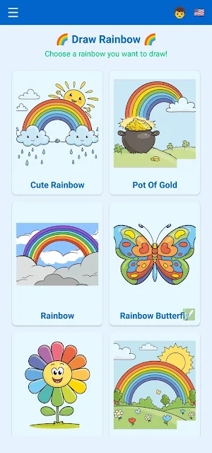 Draw Rainbow Screenshot 0