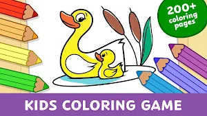 Kids Coloring Games & Drawing Screenshot 0
