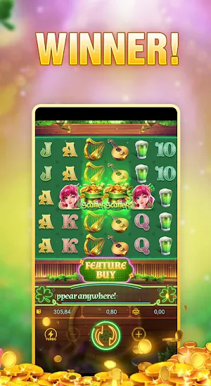 Lucky Golden Clover Cash Slots Screenshot 3