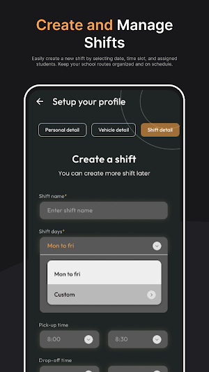 Safe Commute - Driver App Screenshot 2