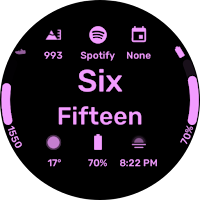 Textual - Wear OS Watchface