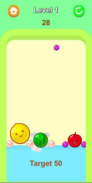 Fruit Fusion:Merge Puzzle Game Screenshot 1