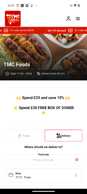 TMC Foods Screenshot 0