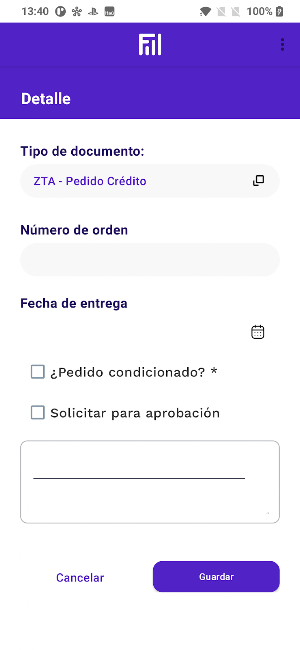 FILL Gestión Ventas Screenshot 0