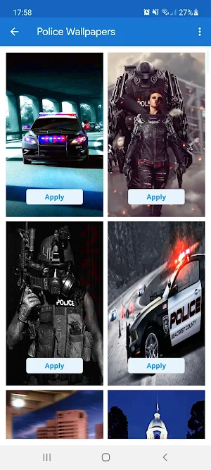 Police Wallpapers Screenshot 0