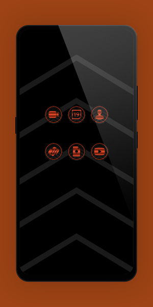Copper Zig Zag Icon Pack Screenshot 1