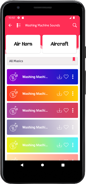 Washing Machine Sounds Screenshot 1