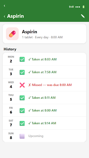 MedAlert: Medicine & Pill App Screenshot 2