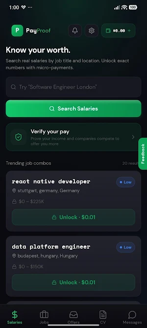 PayProof Screenshot 1