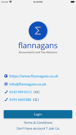 Flannagans Accountants Screenshot 0