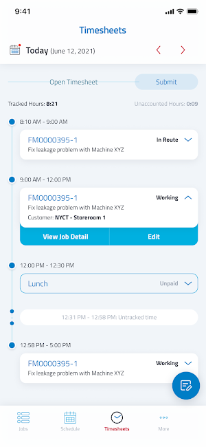 Service Logistics Go Screenshot 2