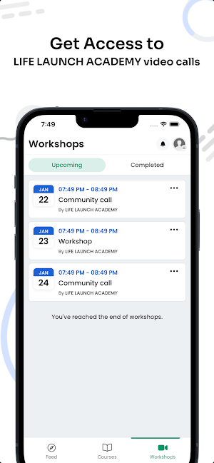 LIFE LAUNCH ACADEMY Screenshot 3