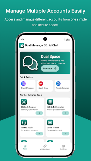 Dual chat - Multi Account Screenshot 1