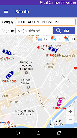 AdsunGPS Screenshot 2