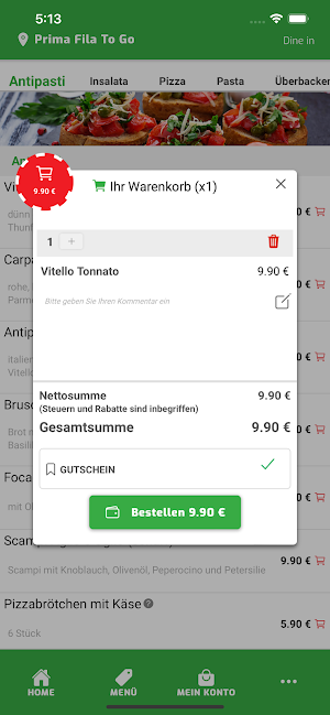 Prima Fila To Go Screenshot 3