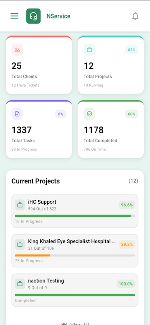 nService Screenshot 1