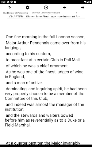 Book, The History of Pendennis Screenshot 3