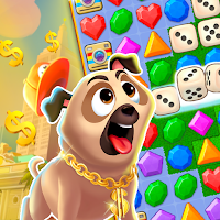 Super Pug Story Match 3 puzzle