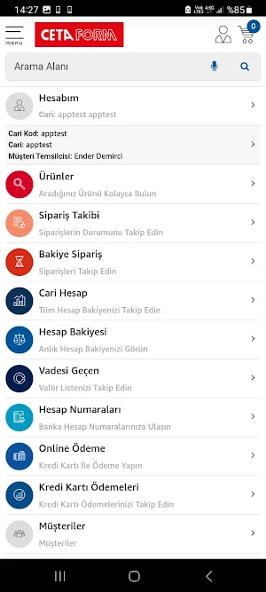 Cetaform B2B Screenshot 3