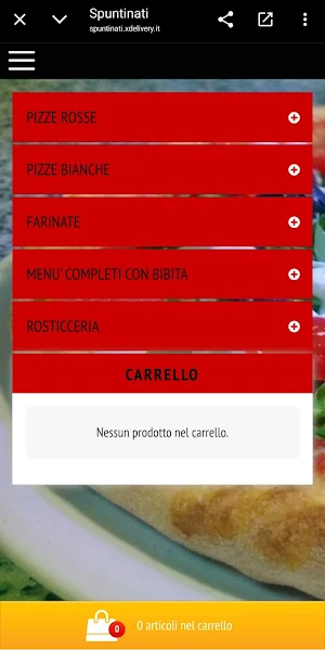 Pizzeria Spuntinati Torino APP Screenshot 2
