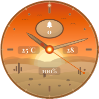 Desert Sunset Watch Face