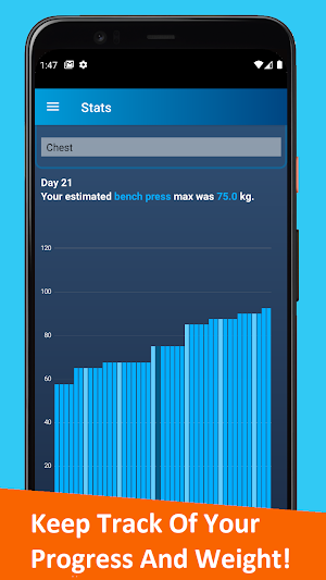 FitPlanner: Workouts & Weights Screenshot 2