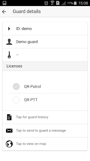 Qr-Patrol M.A.R.S Screenshot 2