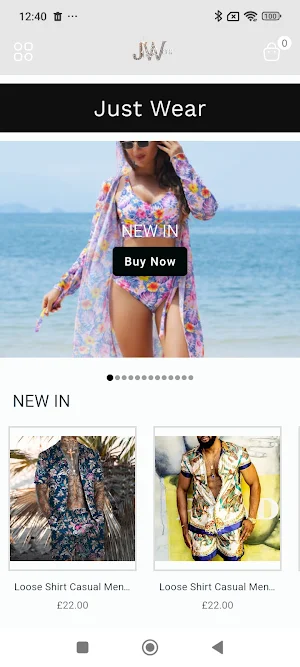 Just Wear Screenshot 1