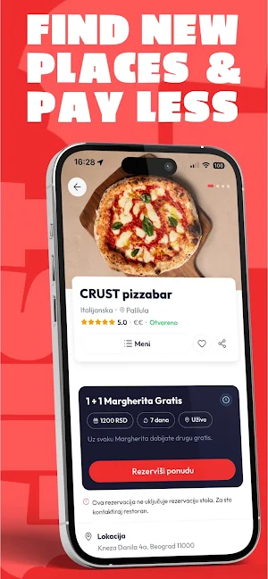 Gušt: Restaurant Deals Screenshot 0