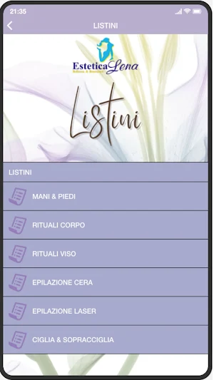 Estetica Lena Screenshot 2