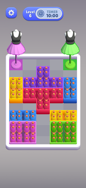 Dress Color Jam: Thread Knit Screenshot 1