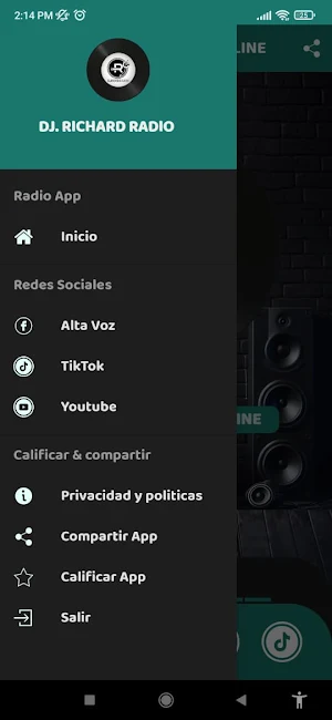 DJ. RICHARD RADIO Screenshot 2