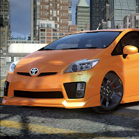 Drive Toyota Prius Parking Car
