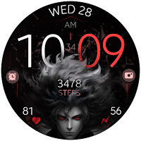 Anime v2 animated watch face