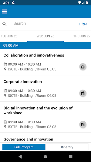 EURAM 2019 Screenshot 1