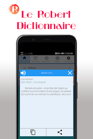 Dictionnaire Français LeRobert Screenshot 3