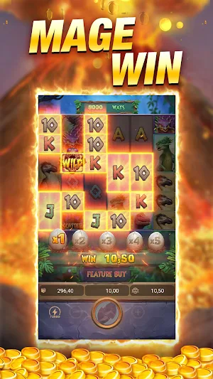 Lucky Dino Fortune Slots Screenshot 3