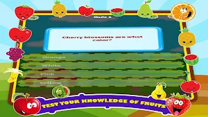 ABC Alphabet Fruit Name Games Screenshot 1